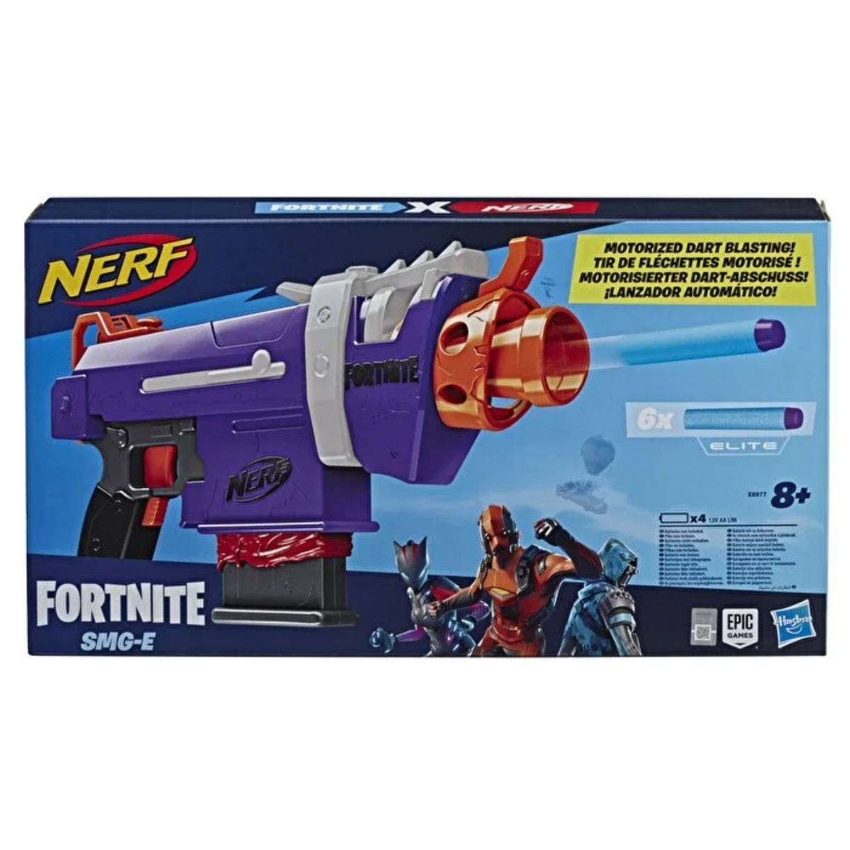 Nerf Fortnite SMG-E Pilli