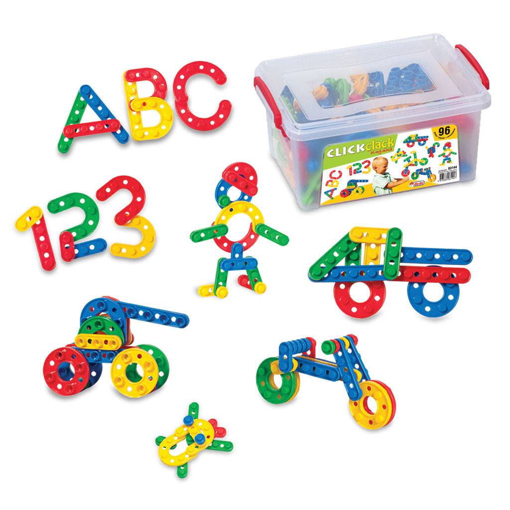 Click Clack Puzzle Küçük Box (96 Parça)