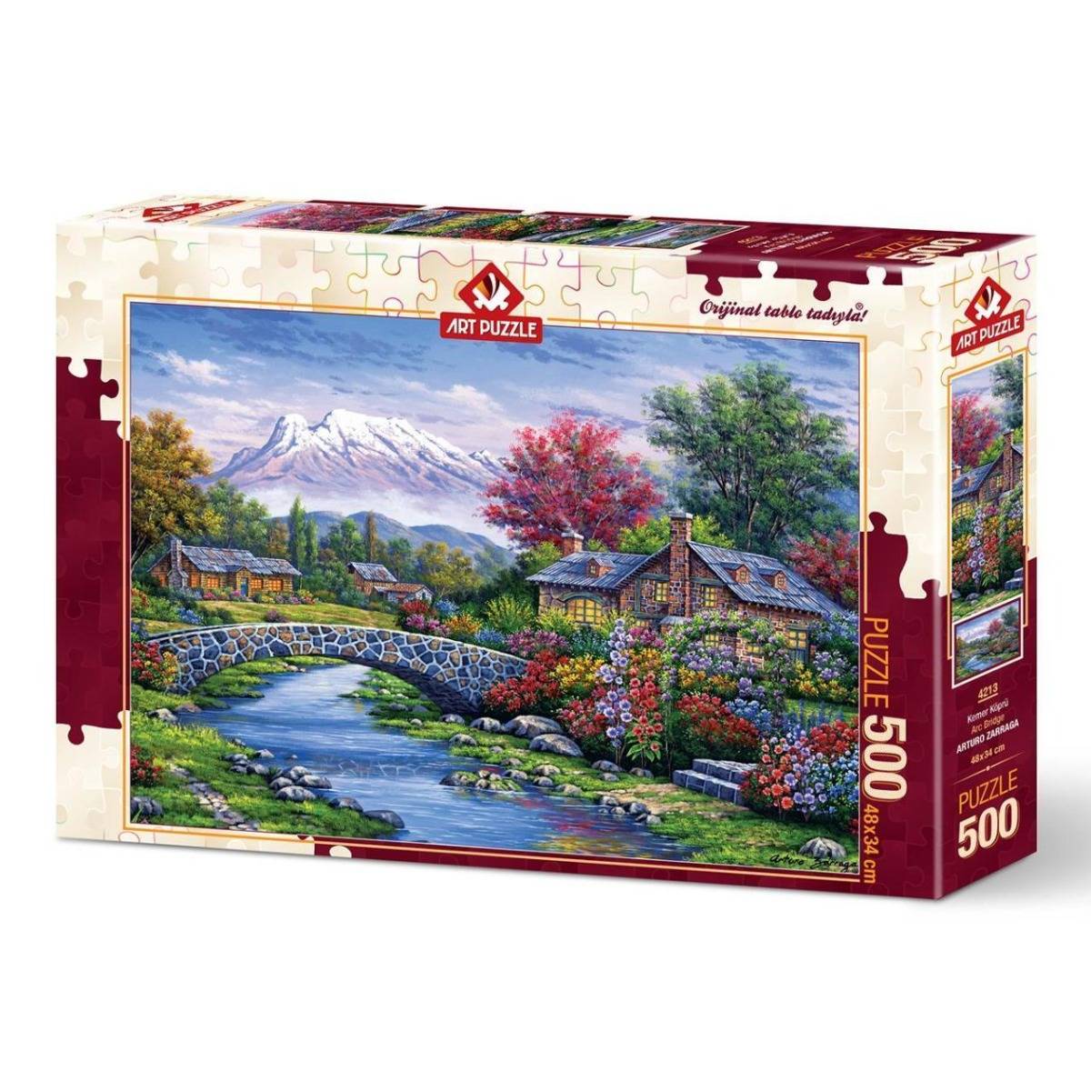 Heidi Oyuncak Art Puzzle 500 Parça Kemer Köprü