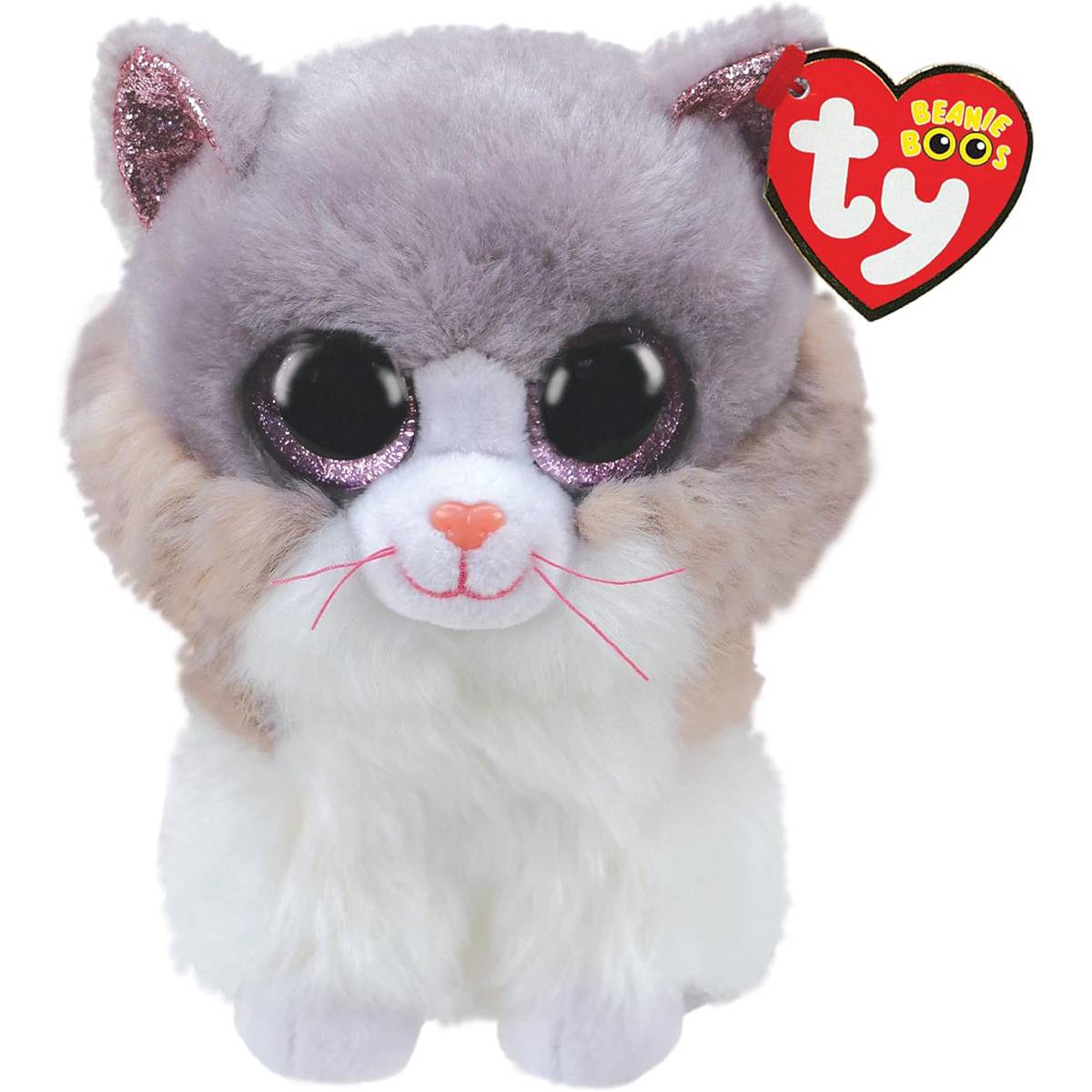 TY Beanie Boos - Asher the Tabby Cat Peluş 15 cm