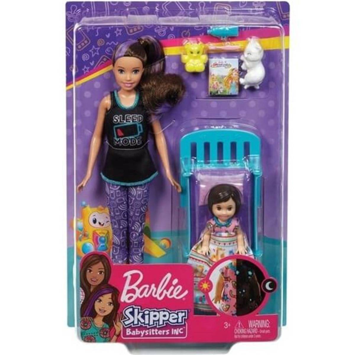 Barbie Skipper Bebek Bakıcısı Oyun Seti