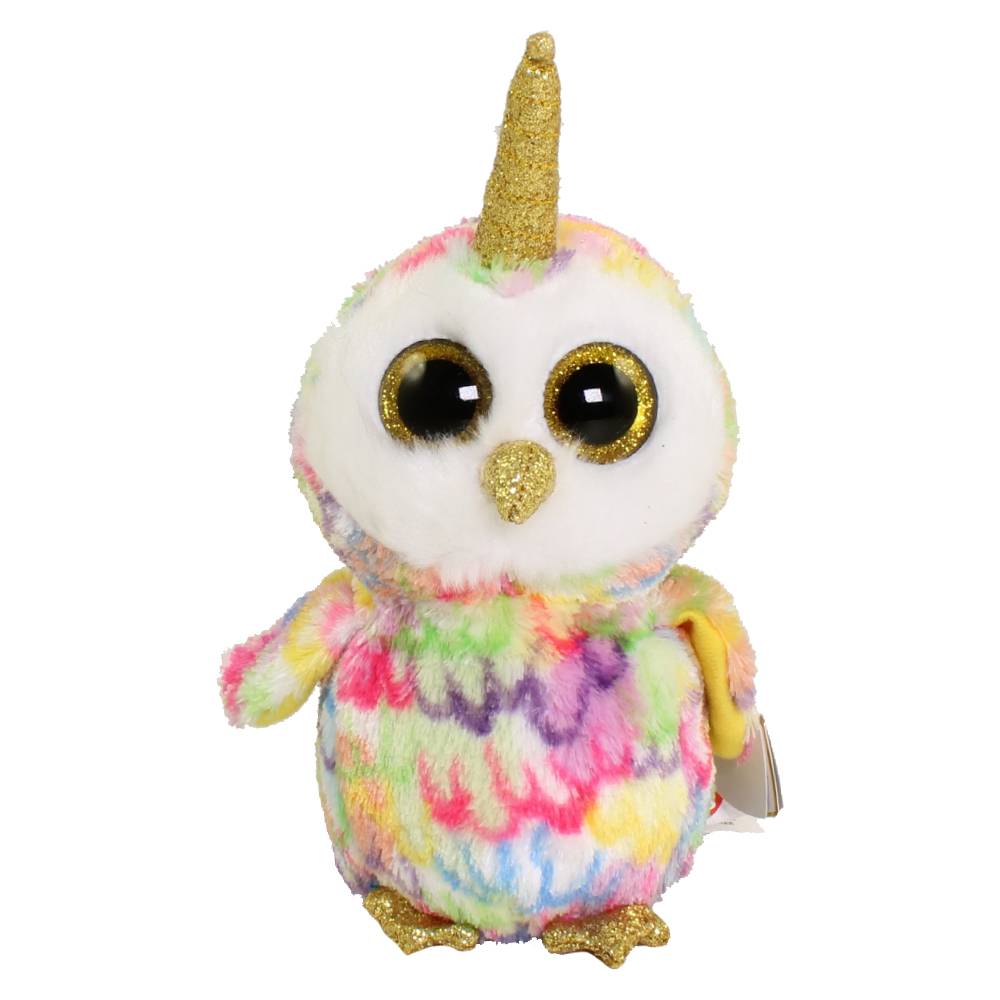 TY Beanie Boos - Enchanted the UniOwl Peluş 15 cm