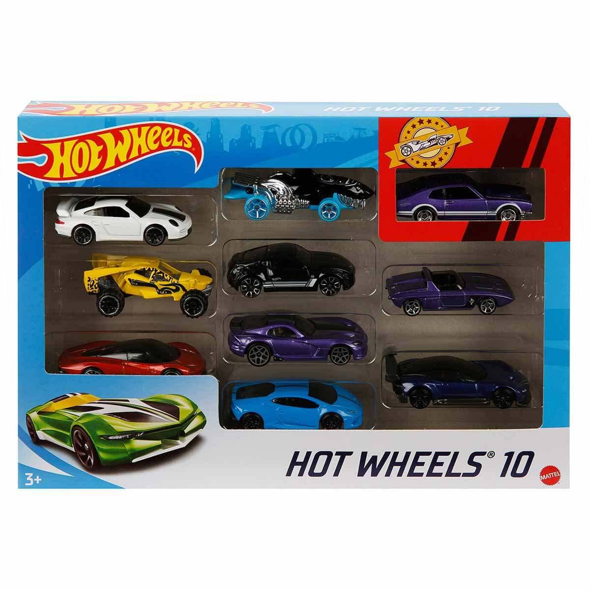 Hot Wheels 10'lu Araba Seti