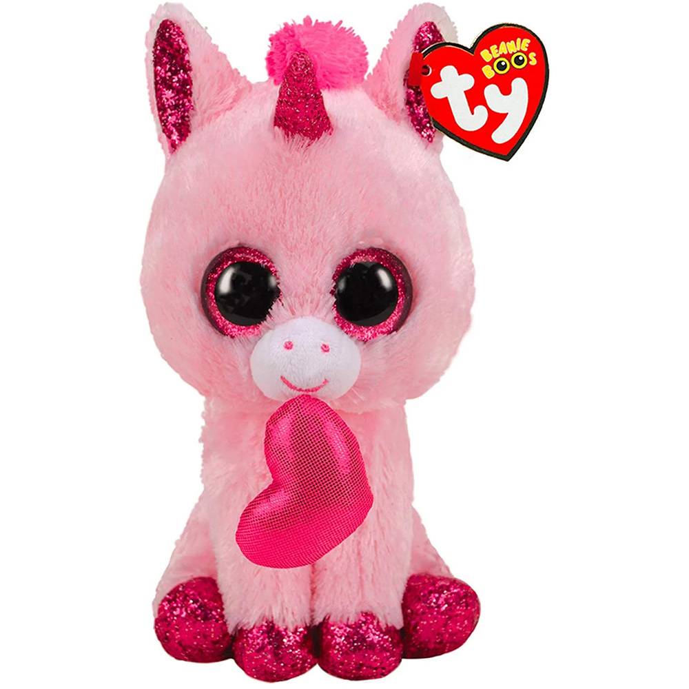 TY Beanie Boos - Darling the Unicorn Valentine Peluş 23 cm