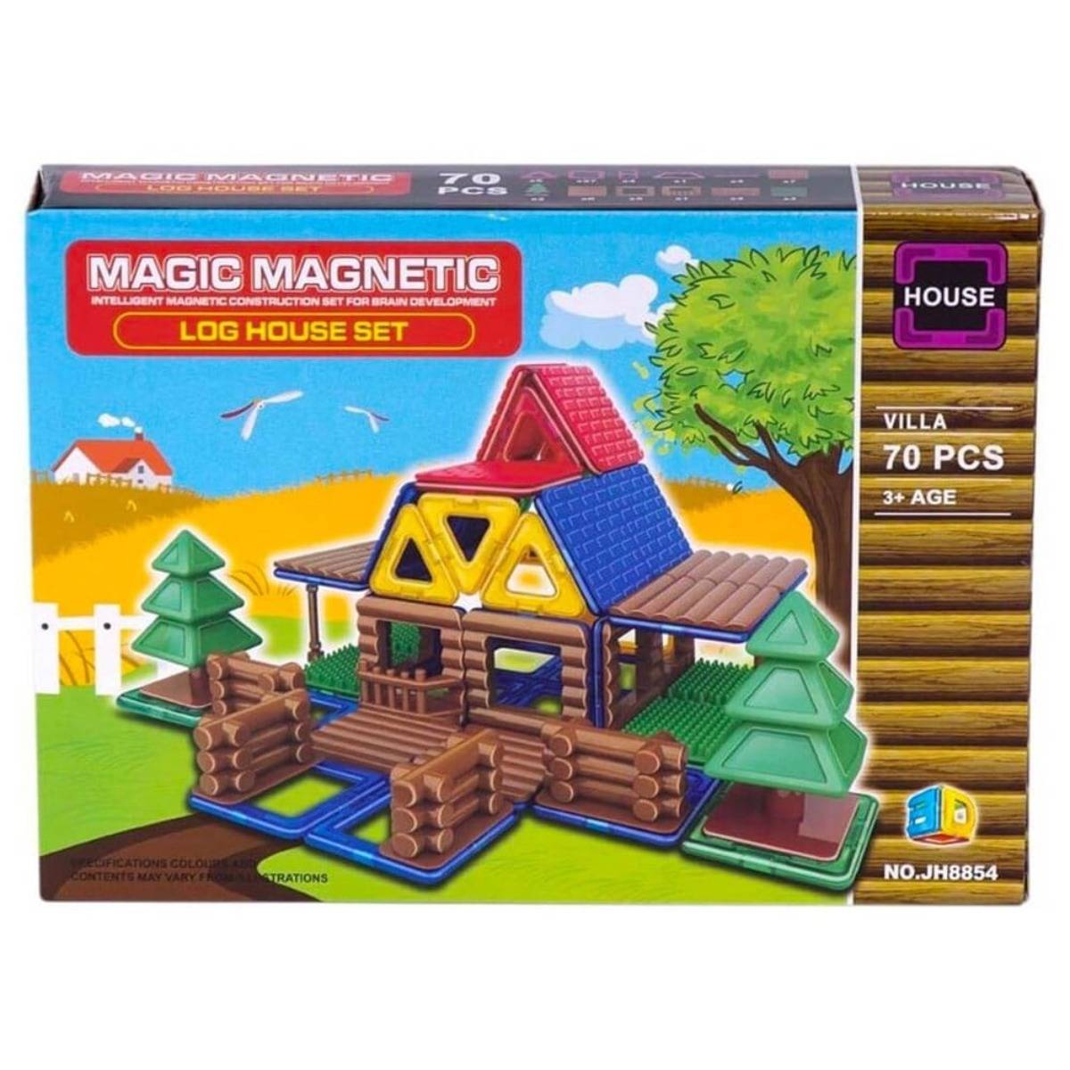 Magic-Magnetic 70 Parça Çiftlik Evi