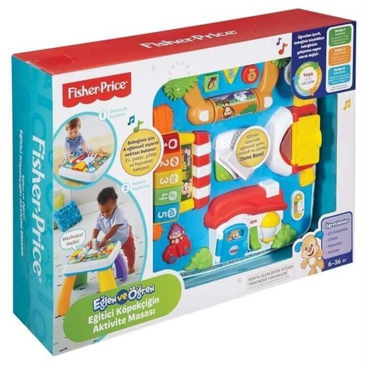 Fisher-Price Eğitici Köpekçiğin Aktivite Masası