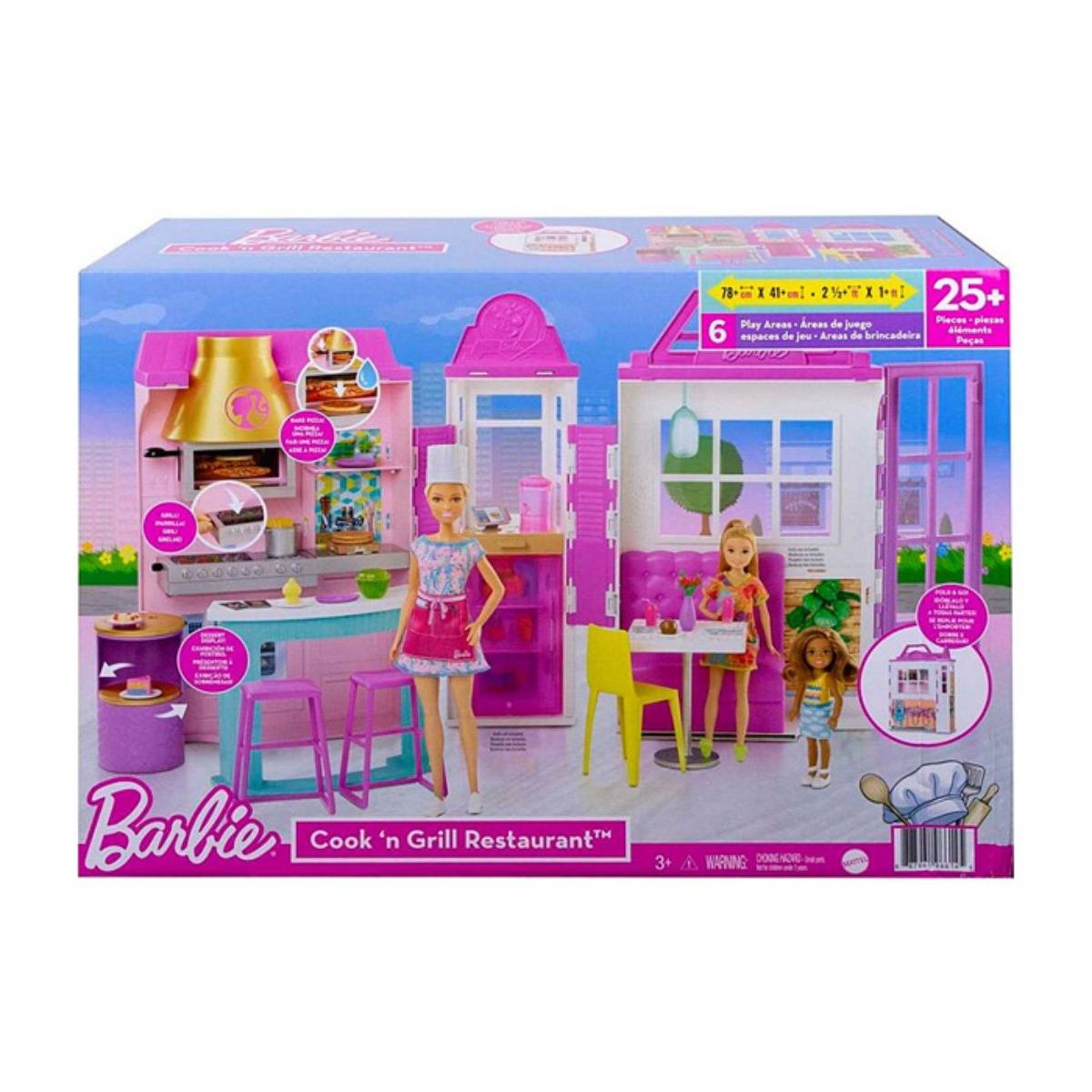 Barbie'nin Muhteşem Restoranı Oyun Seti