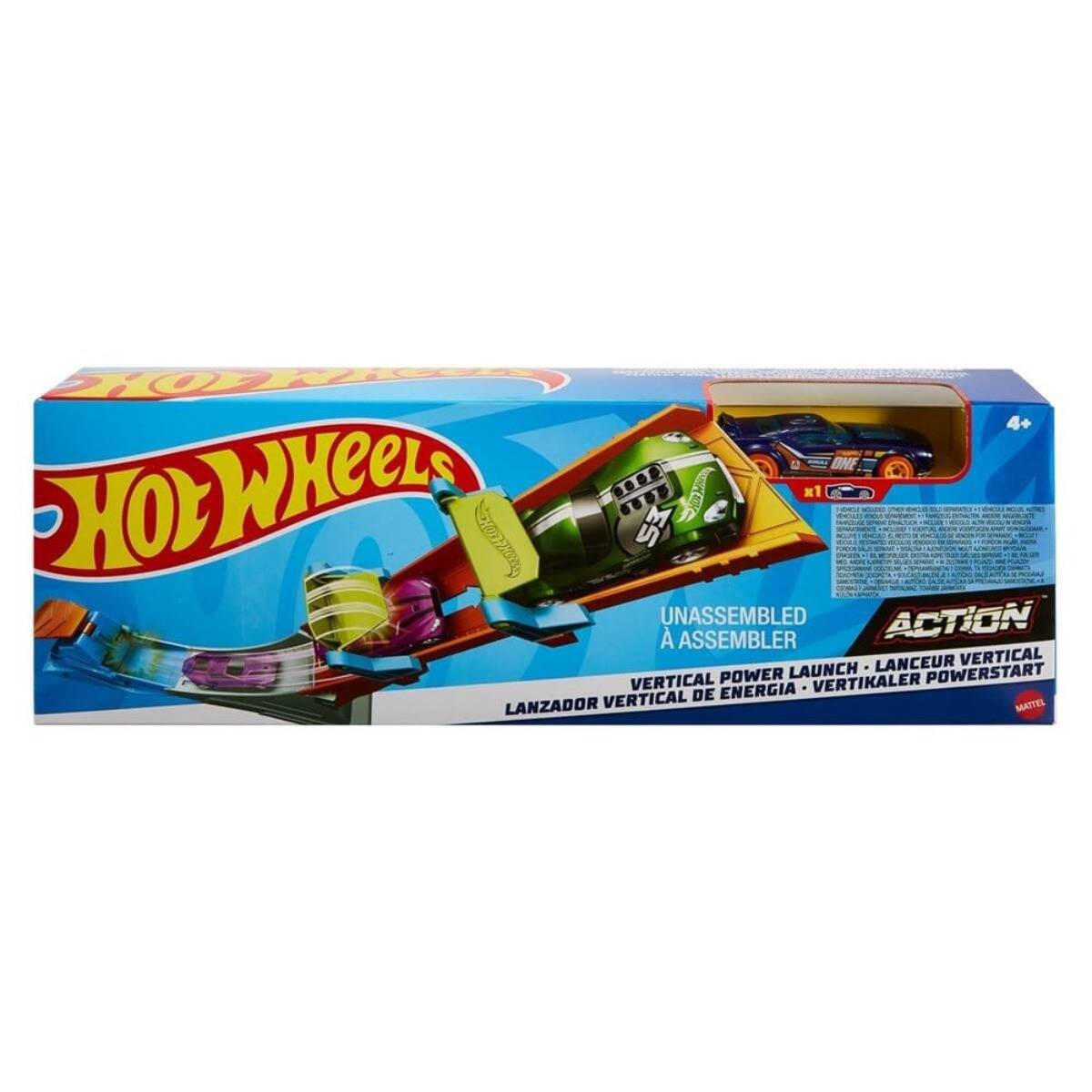 Hot Wheels Akrobasi Atlayışı Yarış Seti