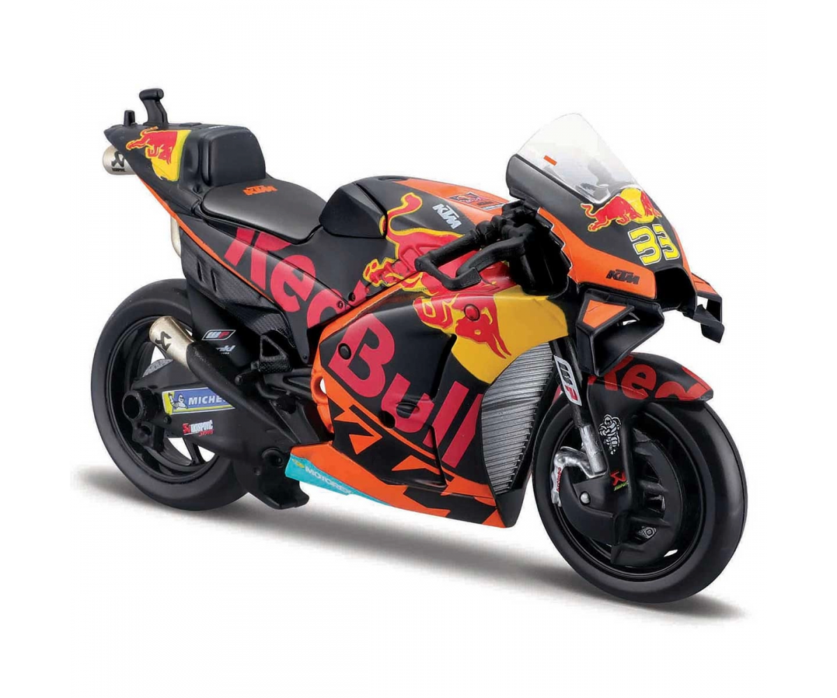 Maisto 1:18 Red Bull KTM RC16 Factory Racing 2021 Model Motosiklet