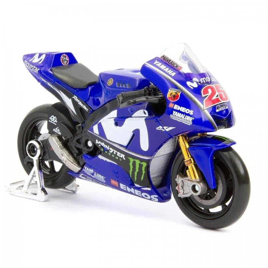 Maisto 1:18 2018 Movistar Yamaha Motosiklet