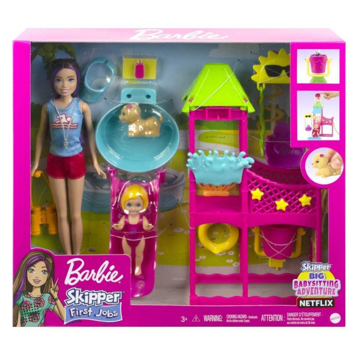 Barbie Skipper'in Su Parkı Eğlencesi