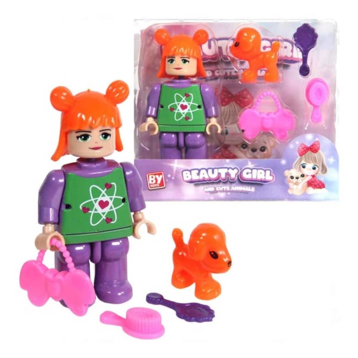 Beauty Girl Mini Küçük Kız LEGO Figür Seti