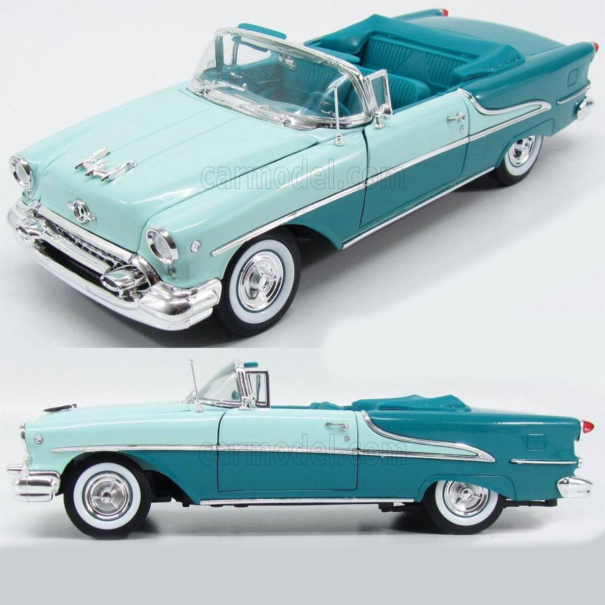 Welly 1:18 Oldsmobile Super 88 Cabriolet 1955 Model Araba