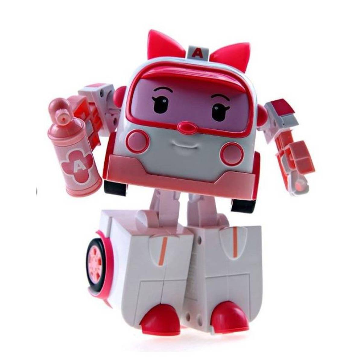 Robocar Poli Işıklı Dönüşen Figür Amber