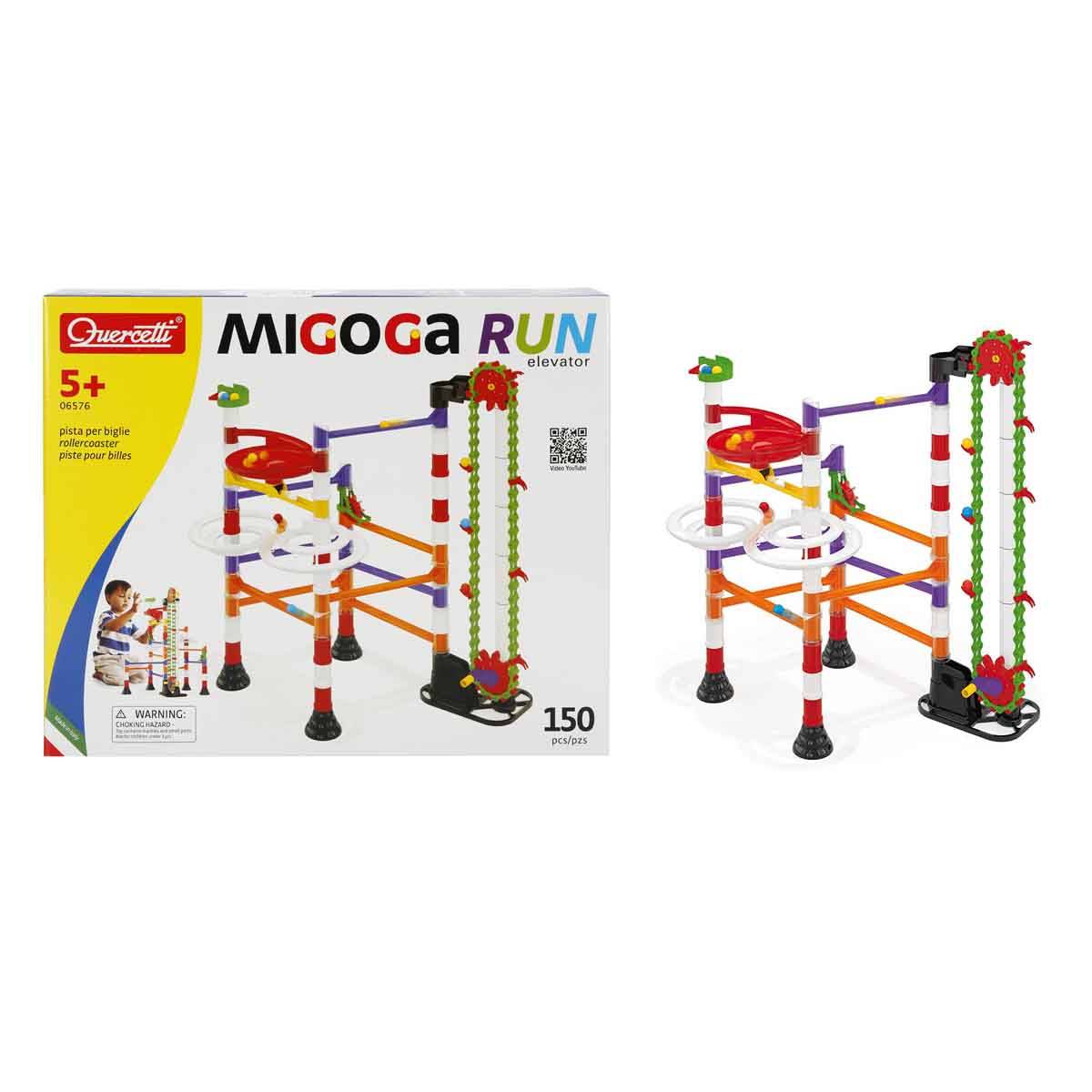 Quercetti Migoga Marble Run Asansör Yapım Seti 150 Parça