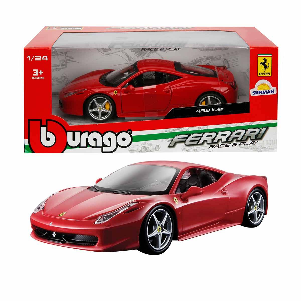 Burago 1/24 Ferrari 458 Italia Model Araba