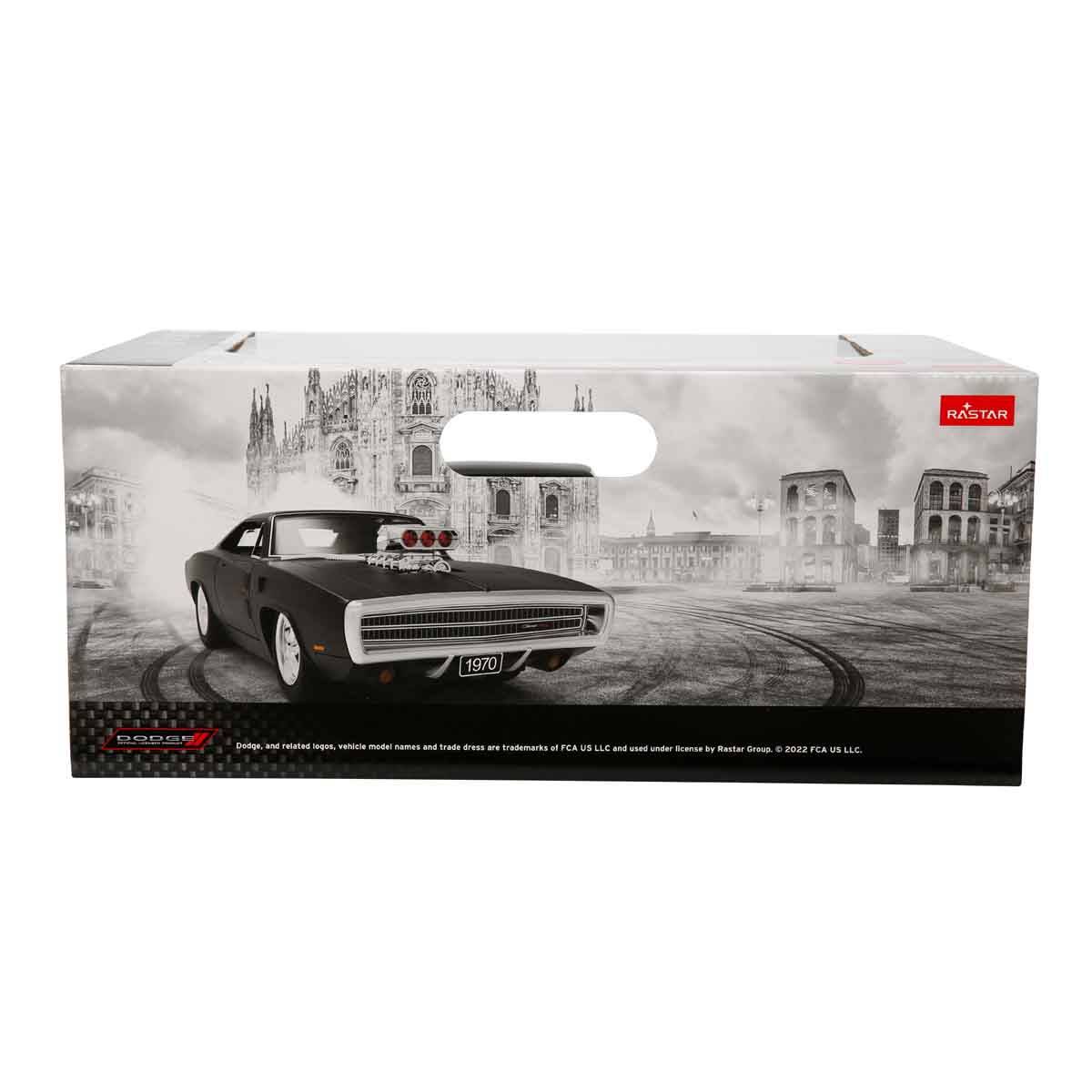 1:16 1970 Dodge Charger R/T Sesli ve Işıklı Uzaktan Kumandalı Araba