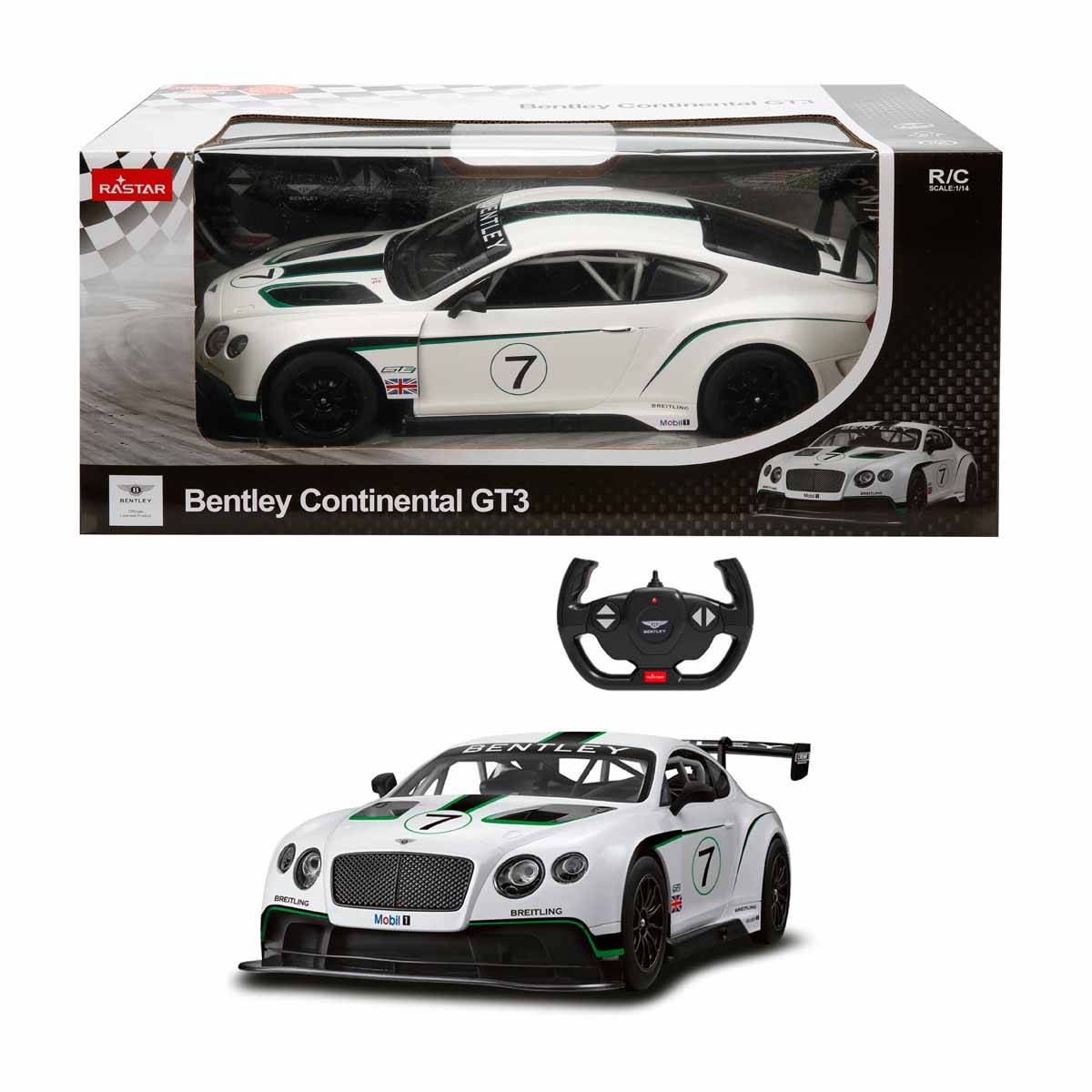 Rastar R/C 1/14 Bentley Continental GT3 Uzaktan Kumandalı Araba