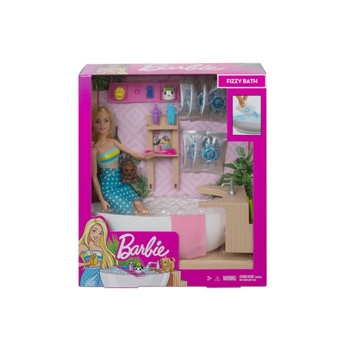 Barbie Wellness Spa Günü Oyun Seti