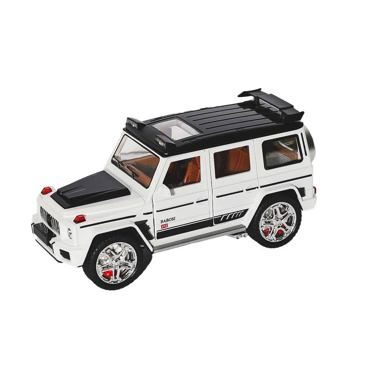 Çek Bırak Sesli ve Işıklı 1:24 Jeep