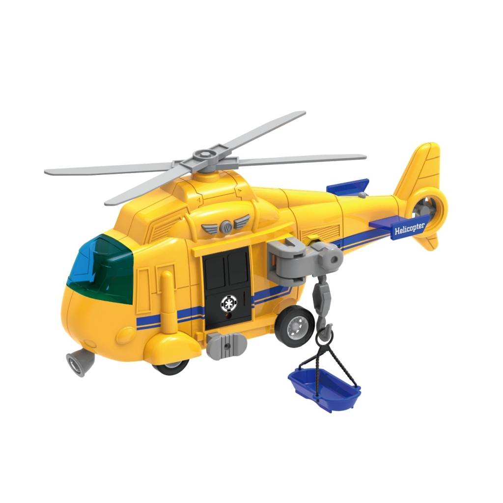 1:16 Sürtmeli Sesli Işıklı Helikopter