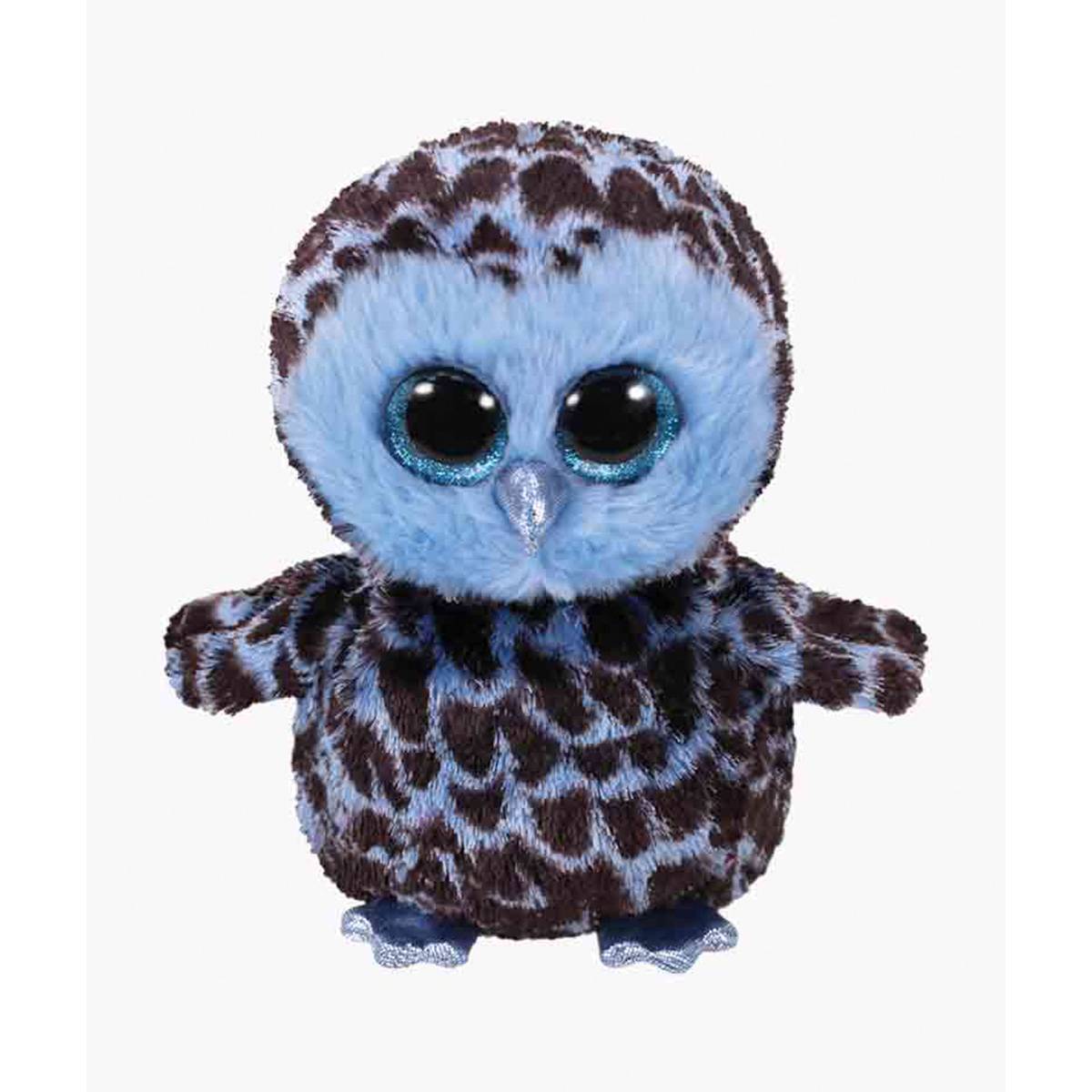 TY Beanie Boos - Yago the Blue Owl Peluş 15 cm