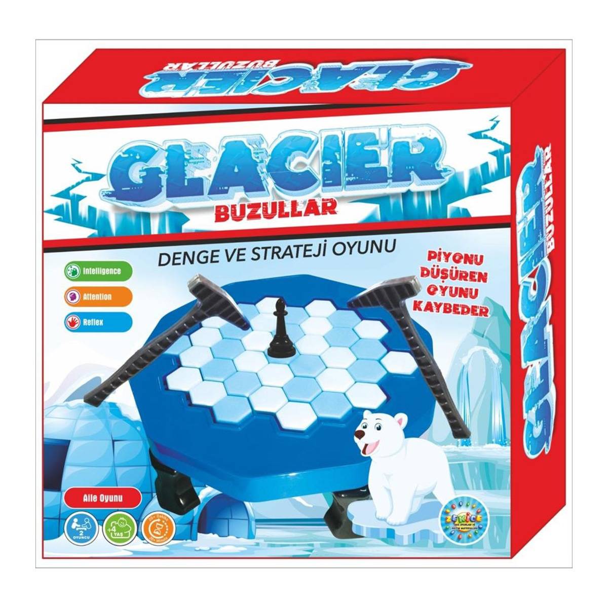 Zekice - Glacier (Buzullar) Denge ve Strateji Oyunu